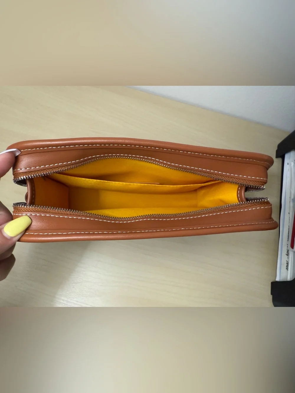 Brown Toiletry Bag